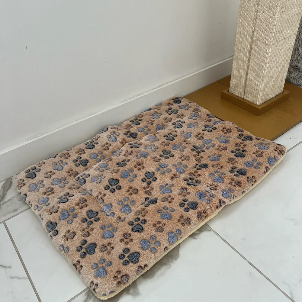 Luxury Soft Fleece & Flannel Cat/Dog Bed